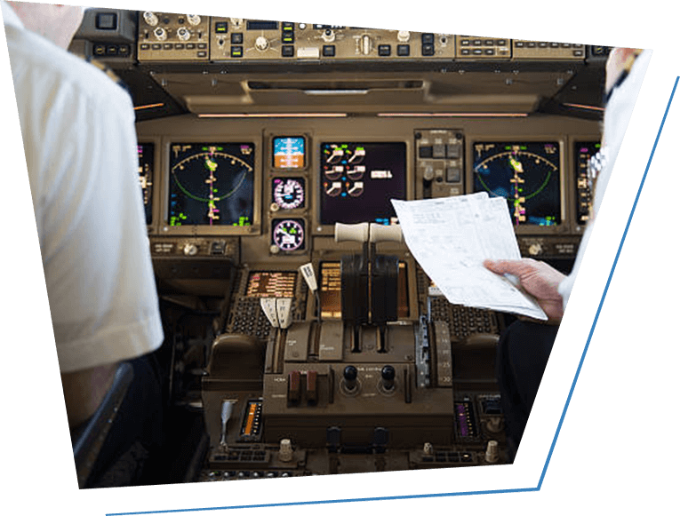 Commercial Aircraft Cockpit